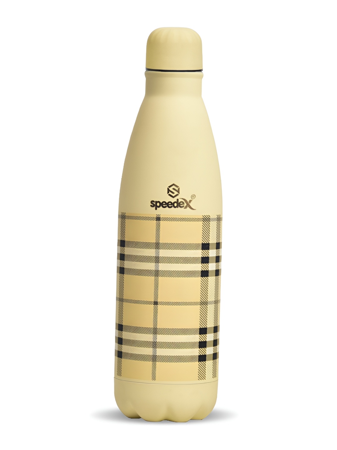 

Speedex Cream-Coloured Stainless Steel Solid Double Wall Vacuum Water Bottle 500 ml