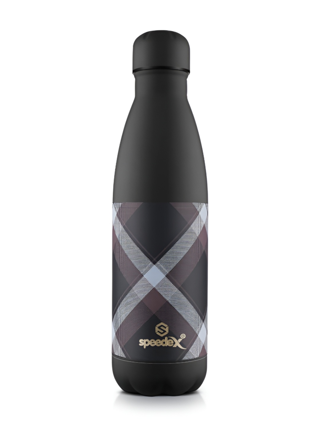 

Speedex Black & White Printed Stainless Steel Double Wall Vacuum Water Bottle 500 ml