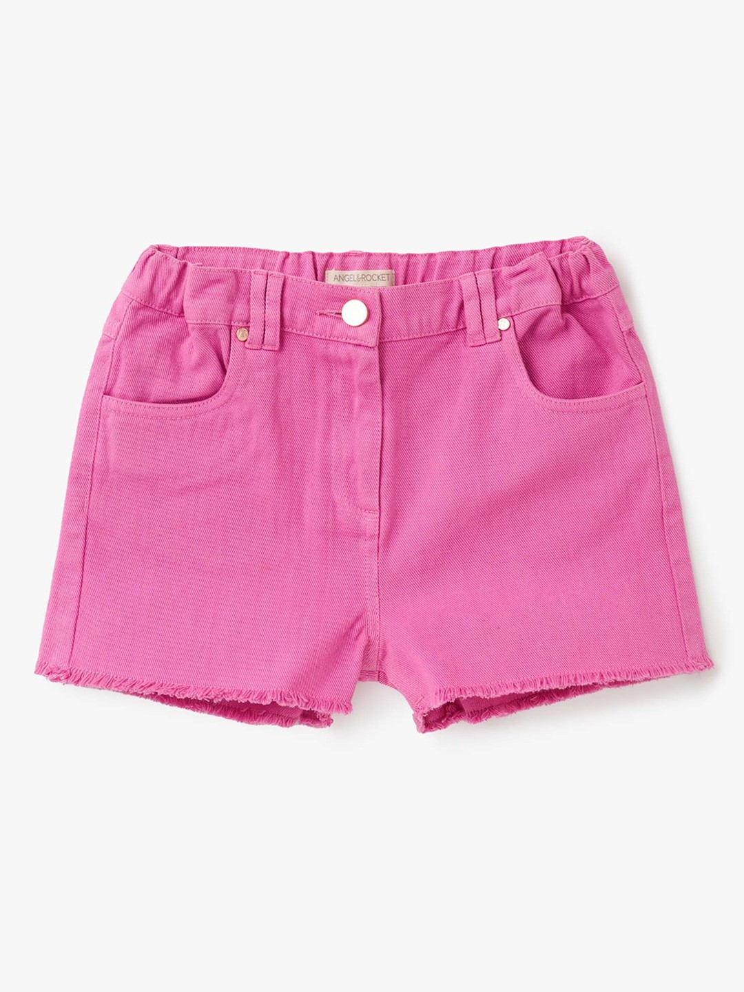 

Angel & Rocket Girls Slim Fit Denim Shorts, Pink