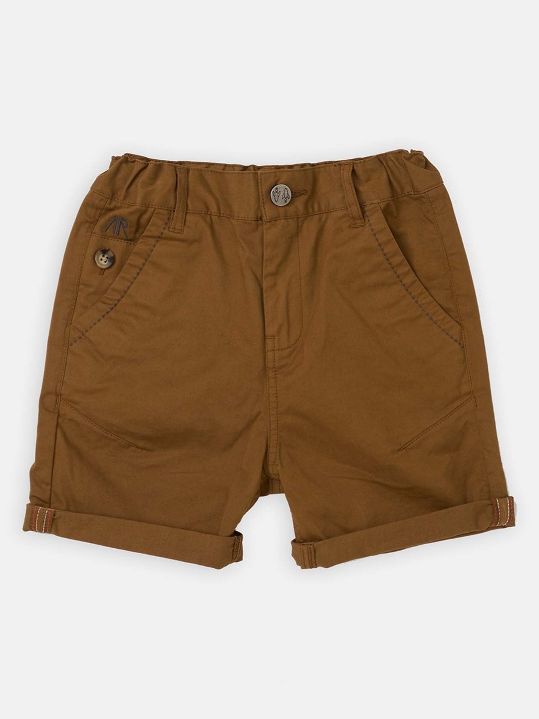 

Angel & Rocket Boys Slim Fit Chino Shorts, Mustard