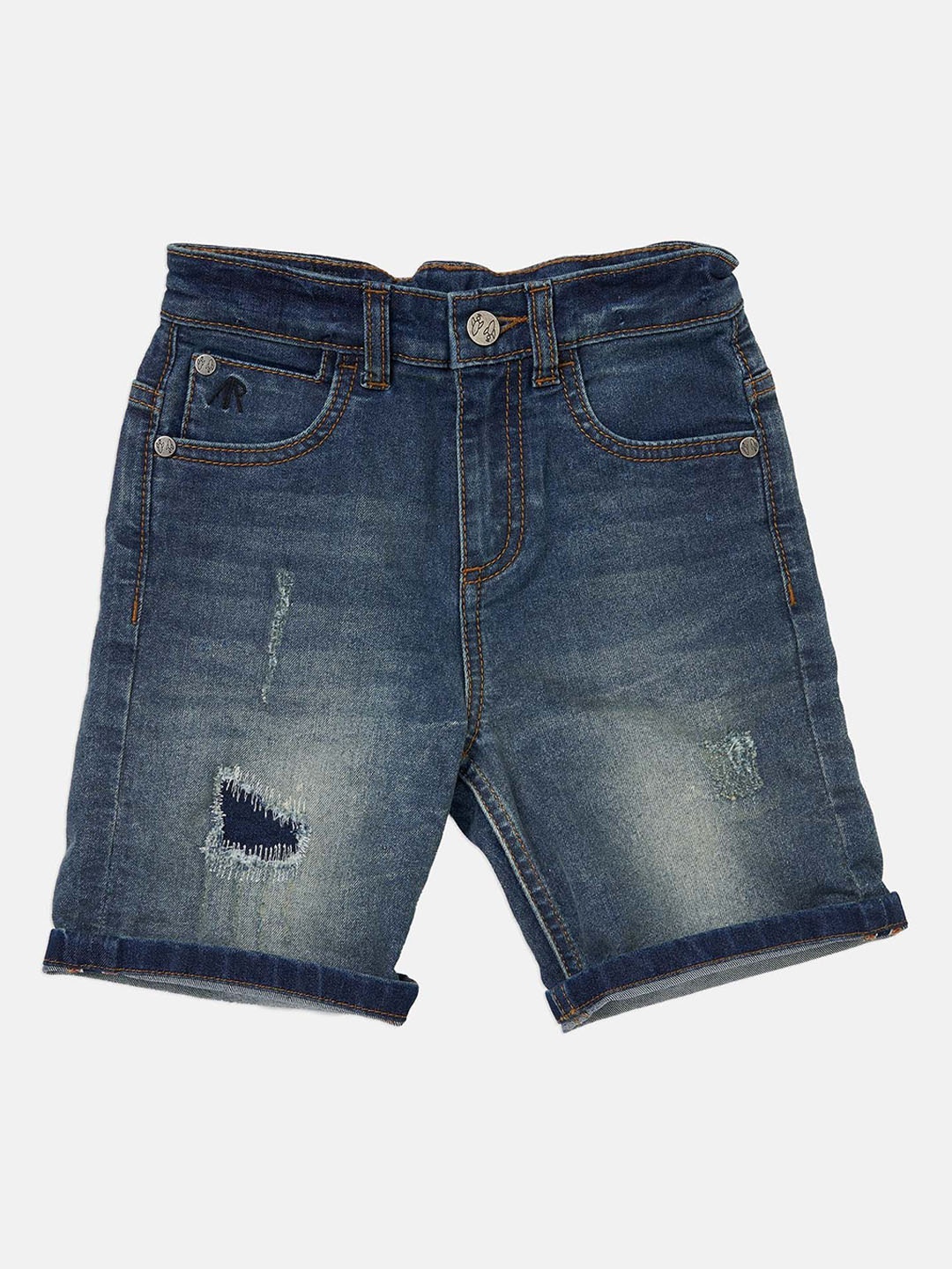 

Angel & Rocket Boys Slim Fit Denim Denim Shorts, Blue