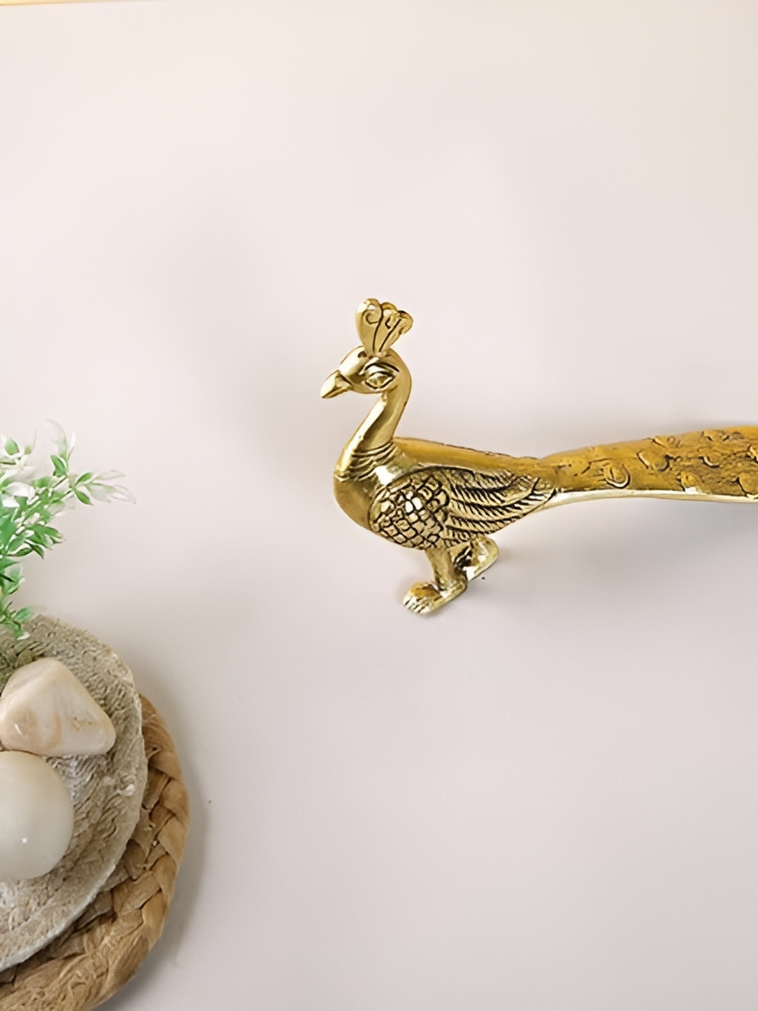 

Aura Gold-Toned Brass Figurine Showpiece
