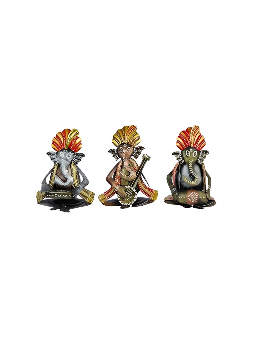 

Aura Blue Metal Religious Idol Showpiece