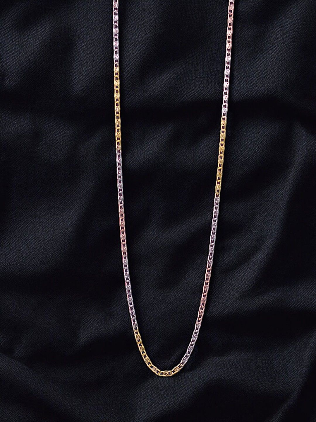 

Taraash 925 Sterling Silver Rhodium-Plated Chain