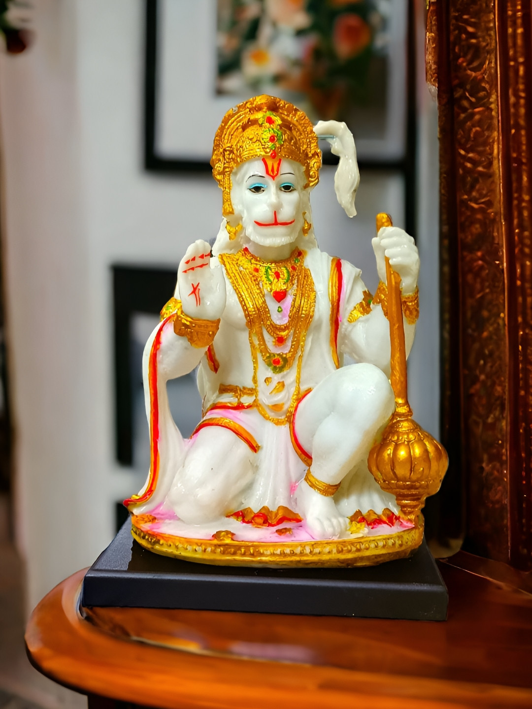 

SANKALAN CREATIONS White Figurine Showpiece