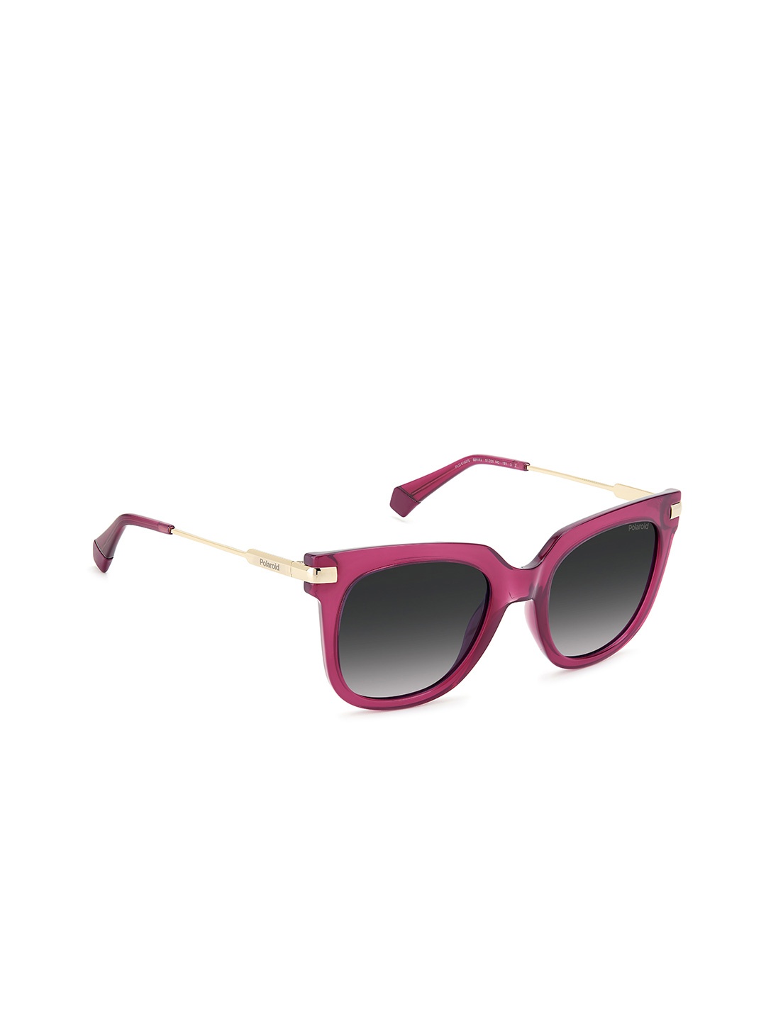 

Polaroid Women Oval Sunglasses with UV Protected Lens 205142B3V51WJ, Grey