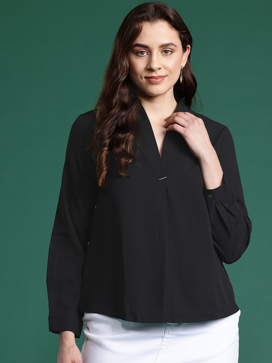 

DressBerry Formal Top, Black