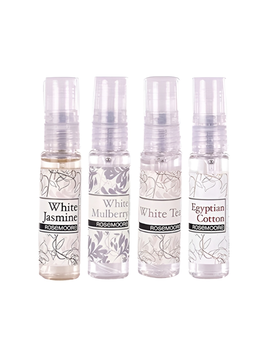 

ROSEMOORe Transparent 4 Pieces Car Freshener 25 ml Each