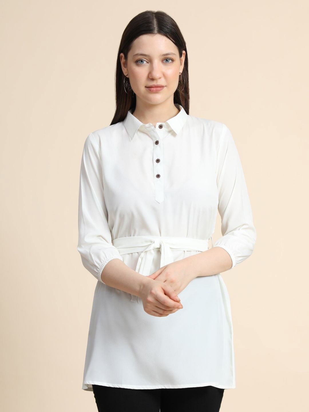 

TOOCHKI Shirt Style Top, White