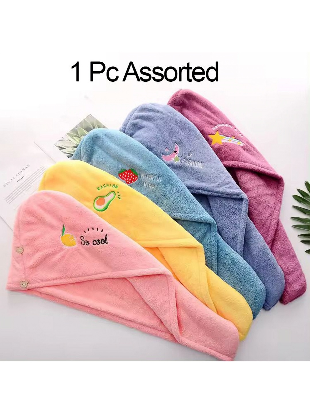 

Adbeni Assorted Printed Cotton 300 GSM Bath Towel
