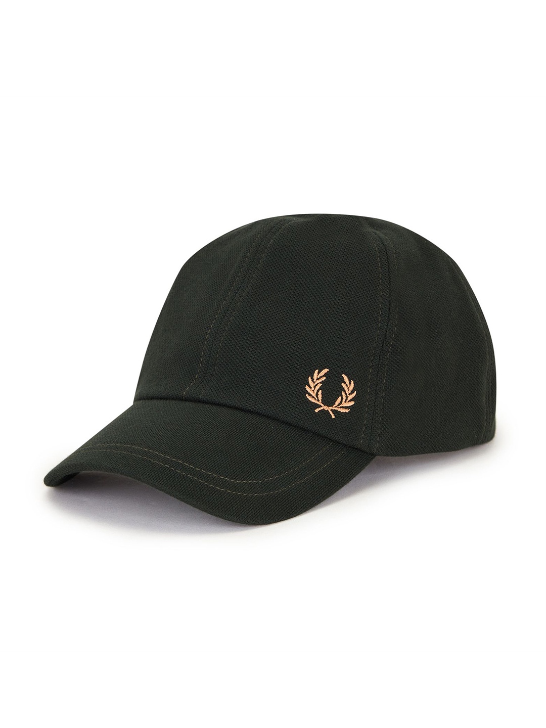 

Fred Perry Men Embroidered Cotton Baseball Cap, Olive