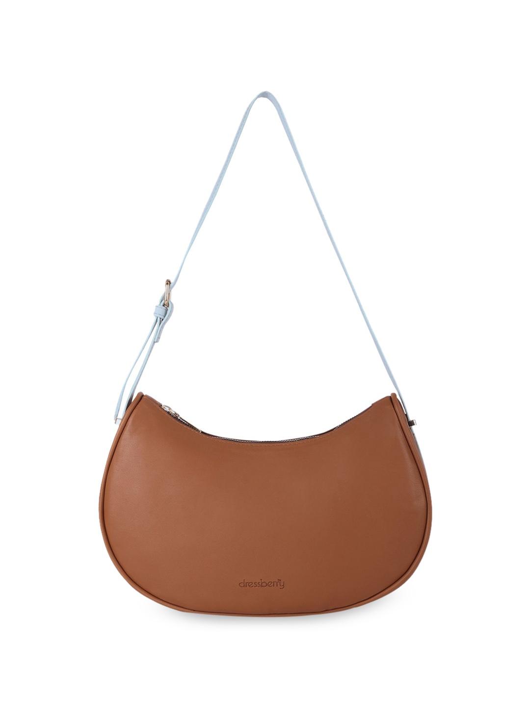 

DressBerry Brown Structured Shoulder Bag