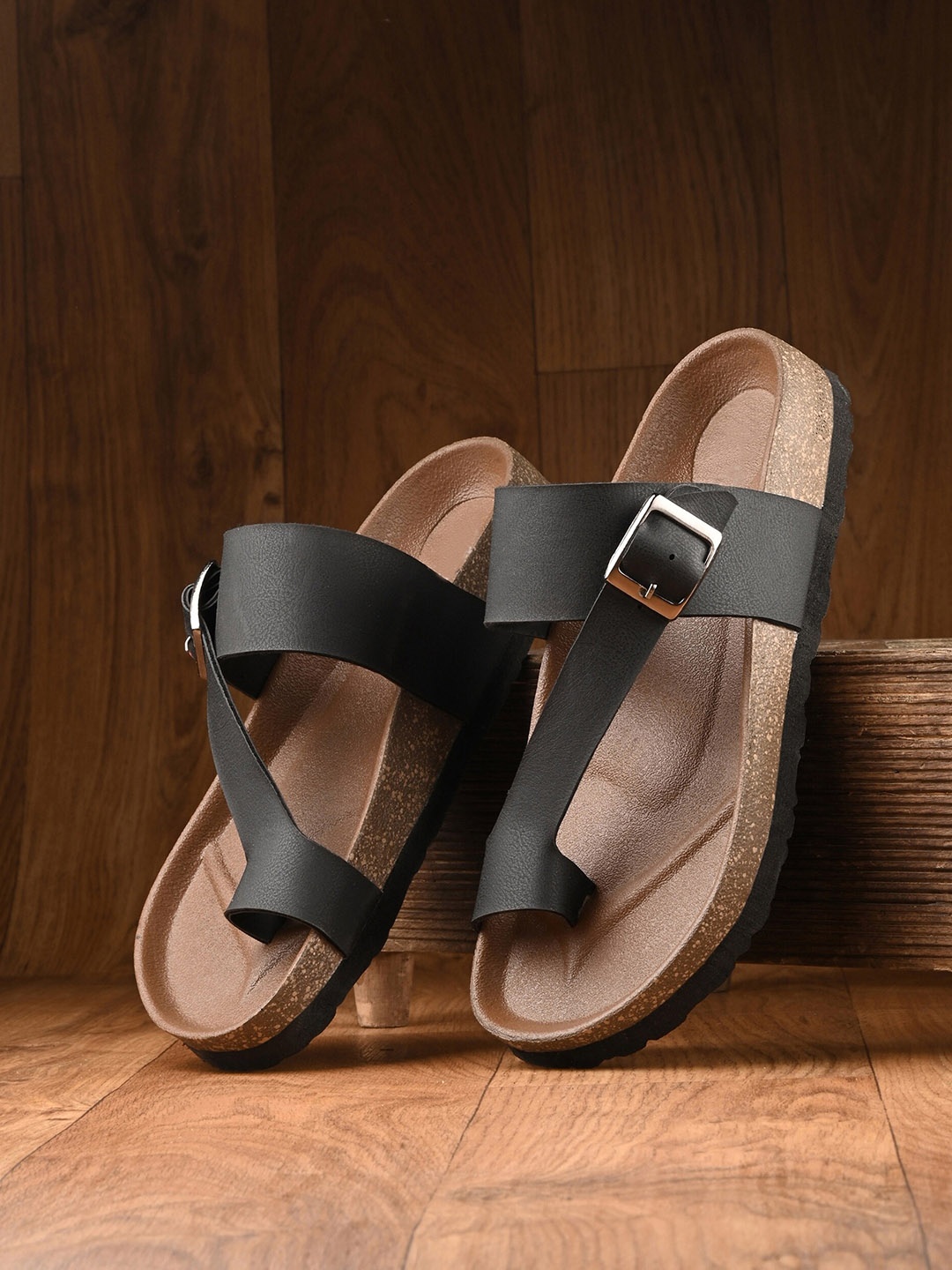 

Provogue Men Comfort Sandals, Black