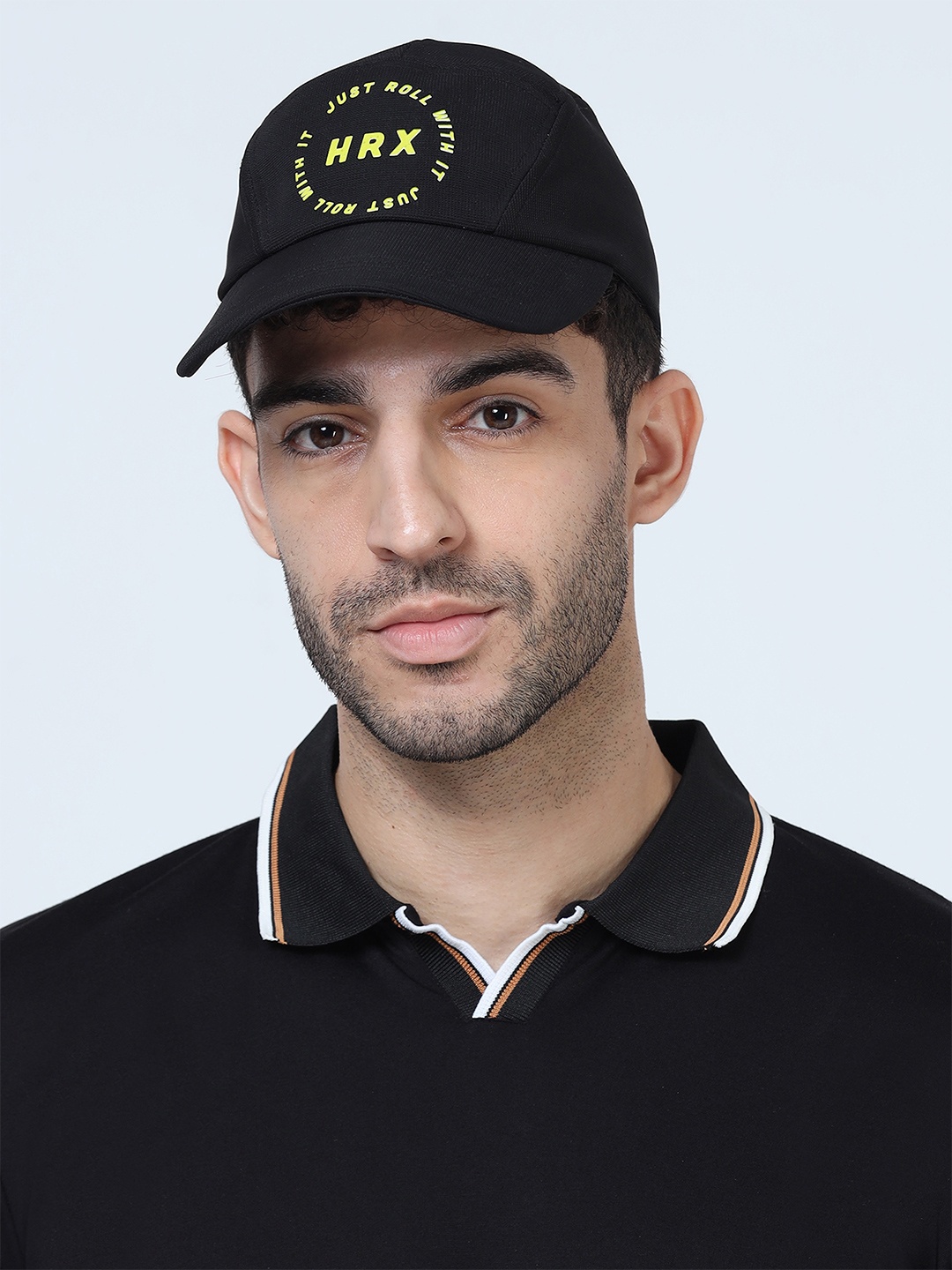 

HRX by Hrithik Roshan Unisex Printed Baseball Cap, Black