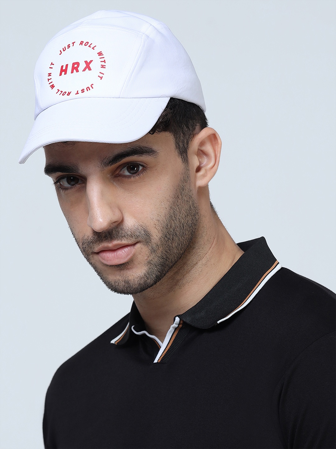 

HRX by Hrithik Roshan Unisex White Printed Baseball Cap