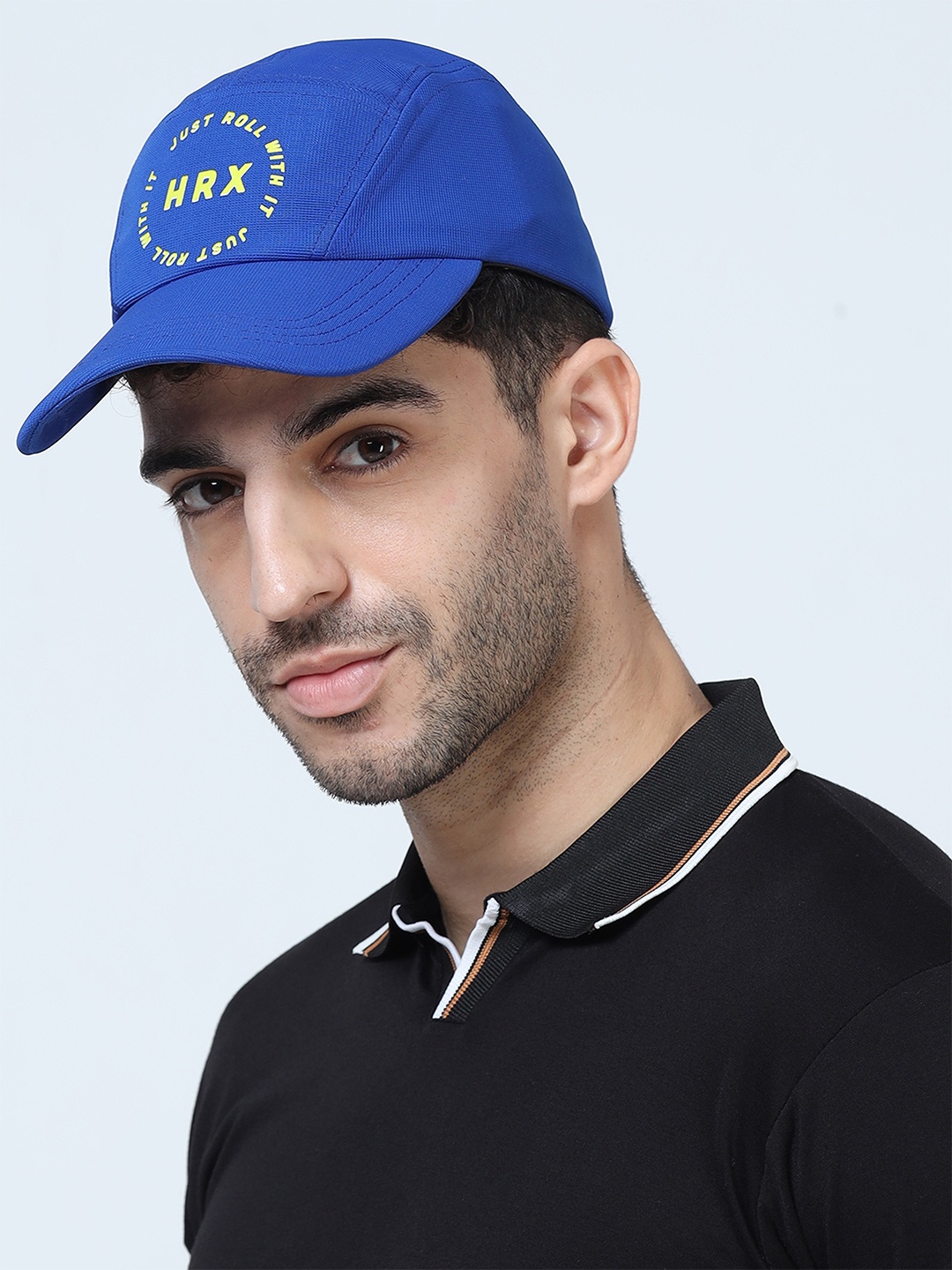

HRX by Hrithik Roshan Unisex Printed Baseball Cap, Blue