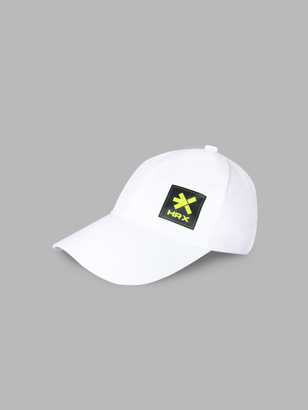 

HRX by Hrithik Roshan Unisex White Cotton Baseball Cap