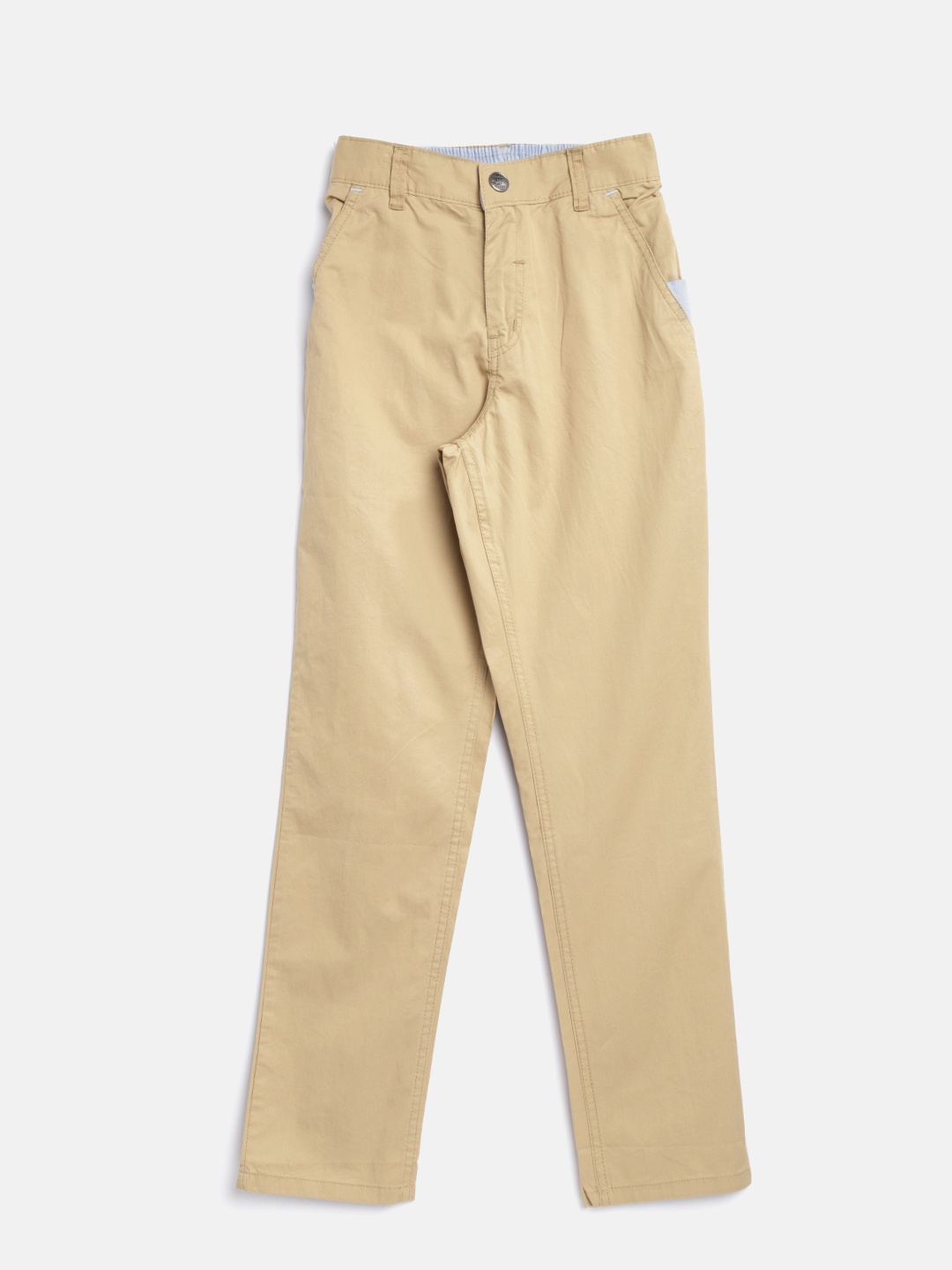 

Palm Tree Boys Khaki Solid Chinos