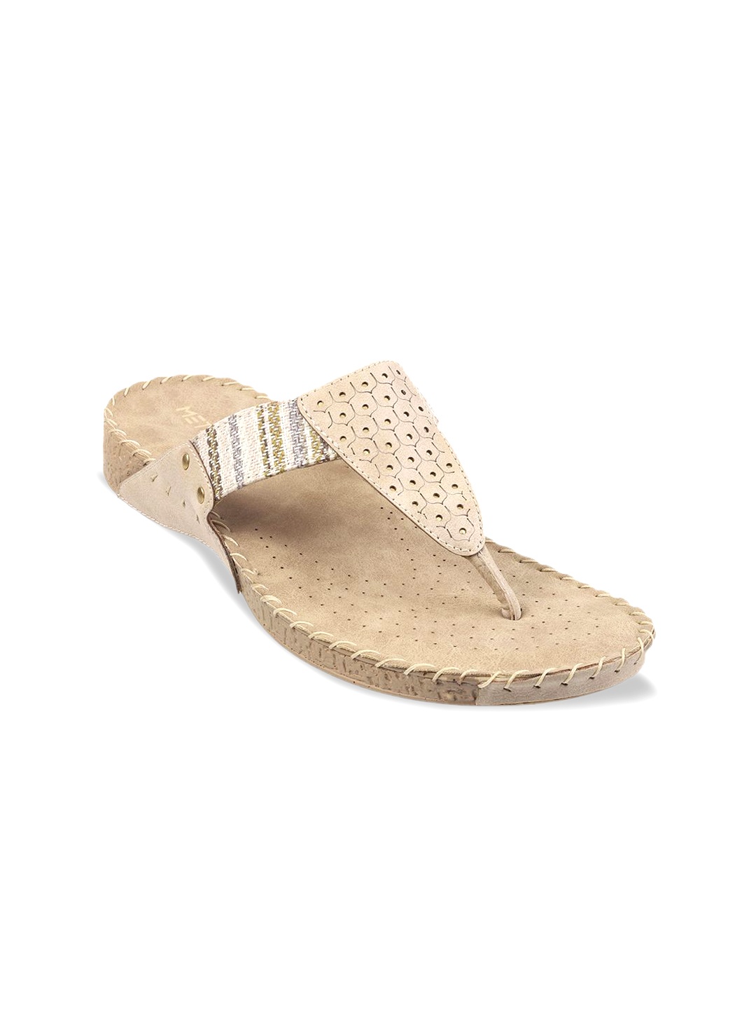 

Metro Textured Open Toe Comfort Heels, Beige