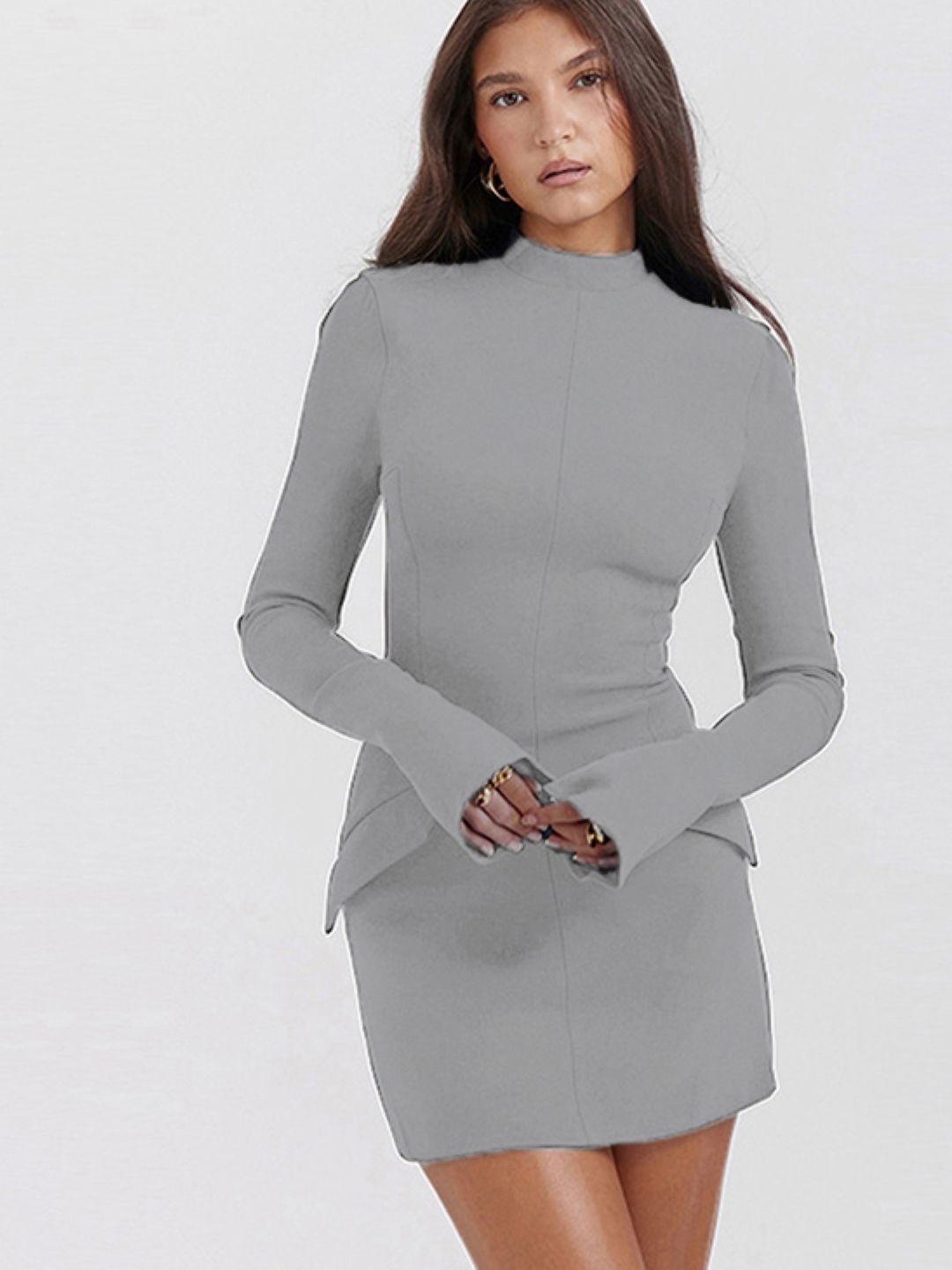 

StyleCast Fit & Flare Dress, Grey