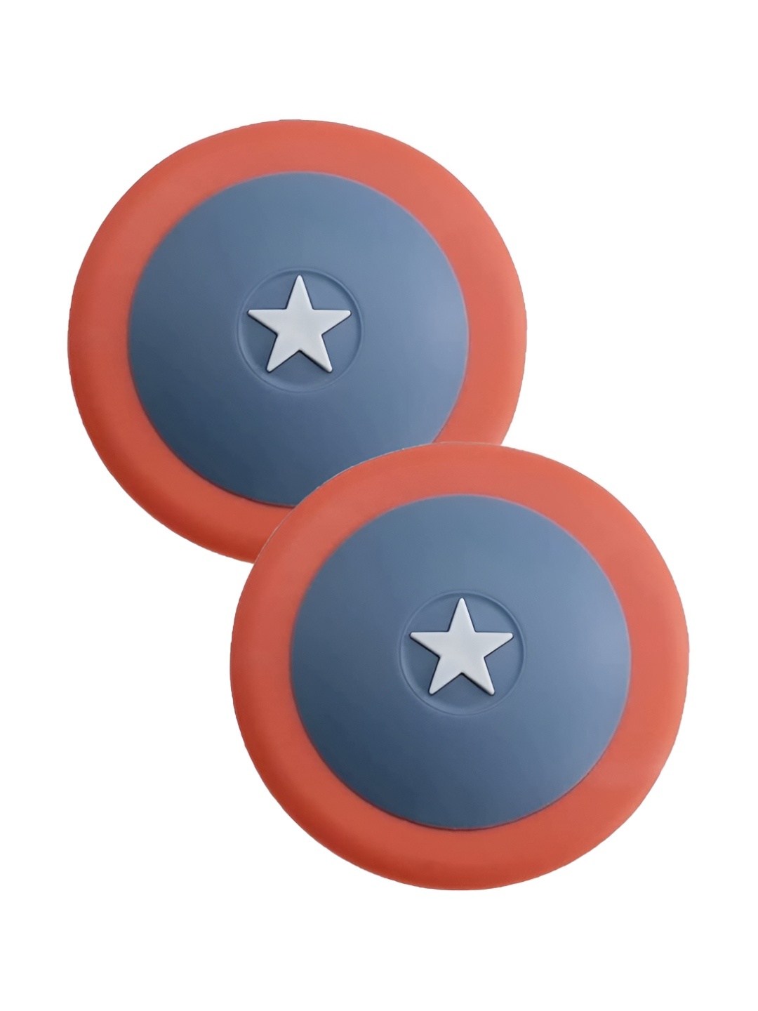 

P-Plus International Red & Blue 2 piece Textured Rubber Shower Holder