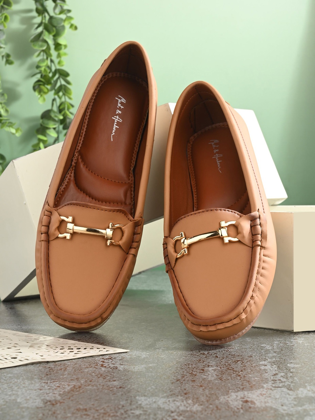 

Mast & Harbour Women Loafers, Tan