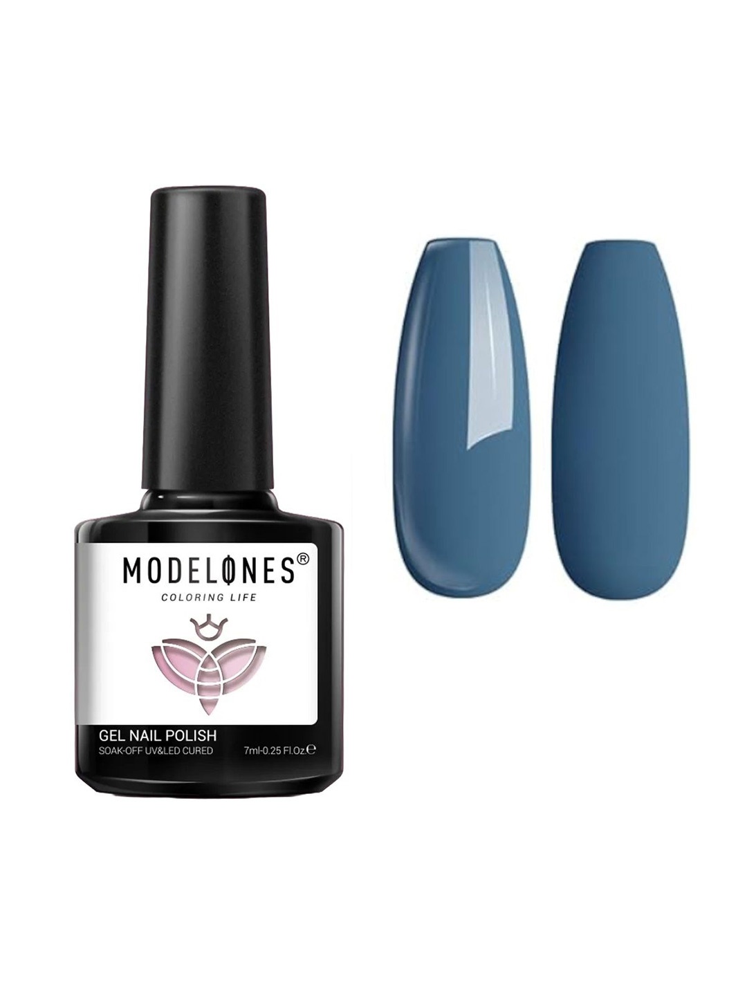 

Modelones Inspire Soak Off UV & LED Gel Nail Polish 7ml - Shade 0713, Blue