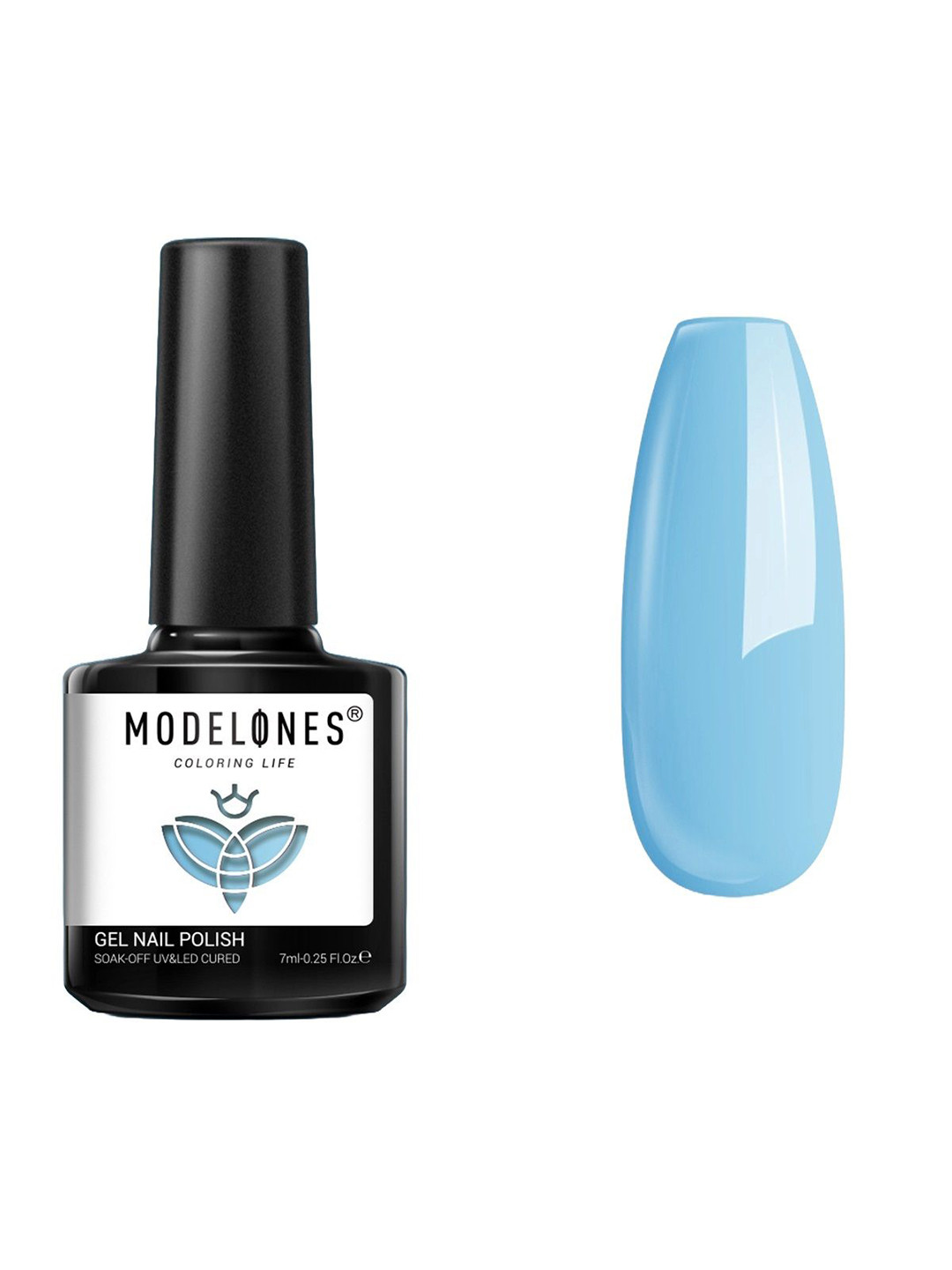 

Modelones Coloring Life Soak Off UV & LED Cured Gel Nail Polish 7ml - Shade MD 0435, Blue