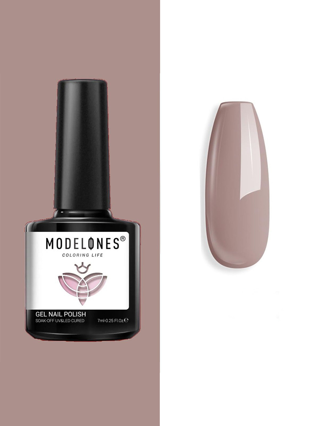 

Modelones Inspire Soak Off UV & LED Gel Nail Polish 7ml - Shade 0514, Brown