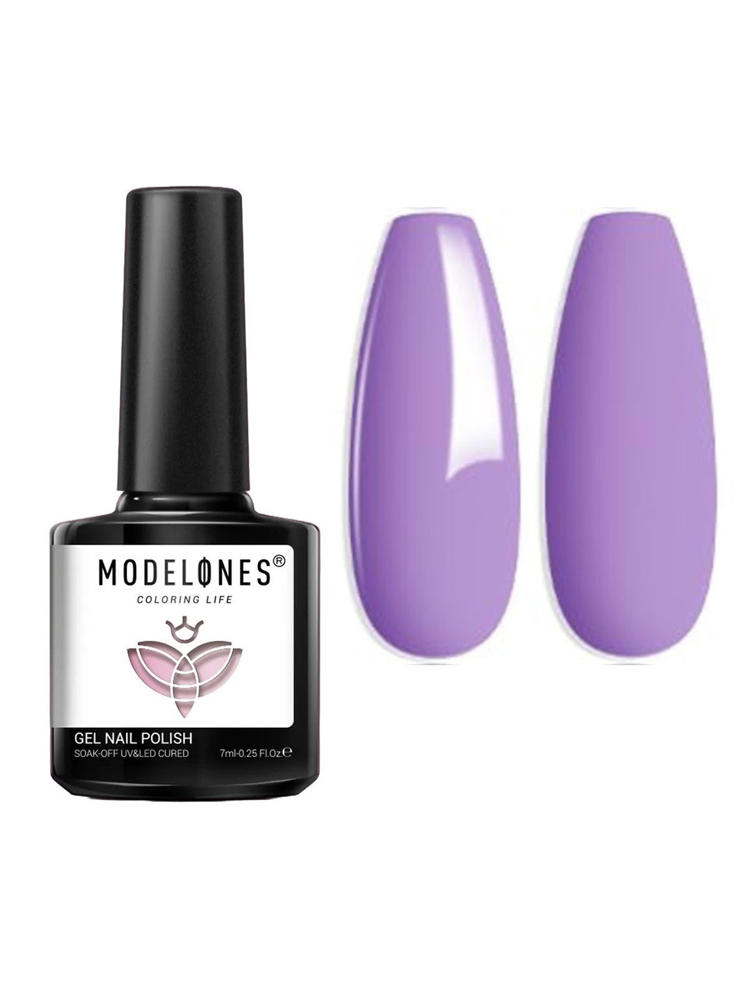 

Modelones Coloring Life Soak Off UV & LED Cured Gel Nail Polish 7ml - Shade MD 0137, Purple