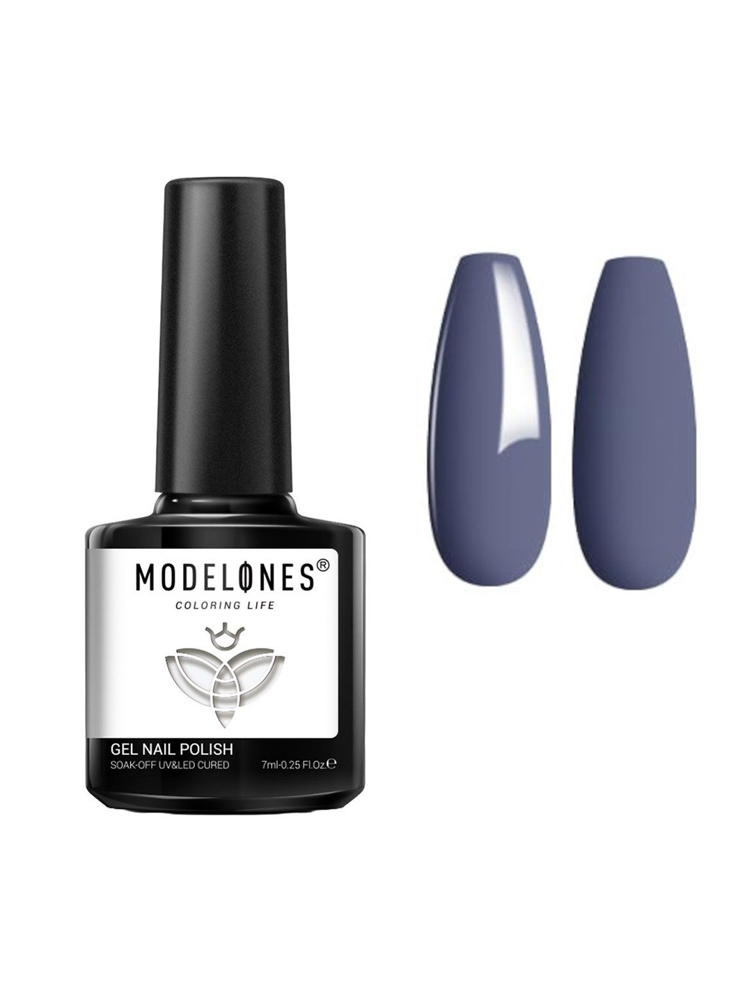 Modelones Coloring Life UV Nail Polish - 7 ml -MD 0614, Blue