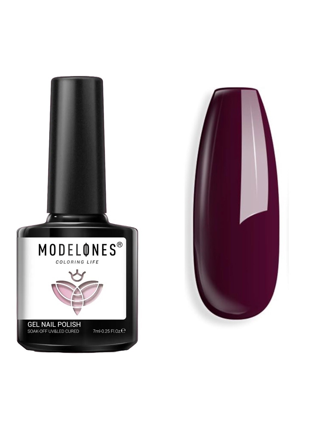 

Modelones Inspire Soak Off UV & LED Gel Nail Polish 7ml - Shade 0248, Maroon
