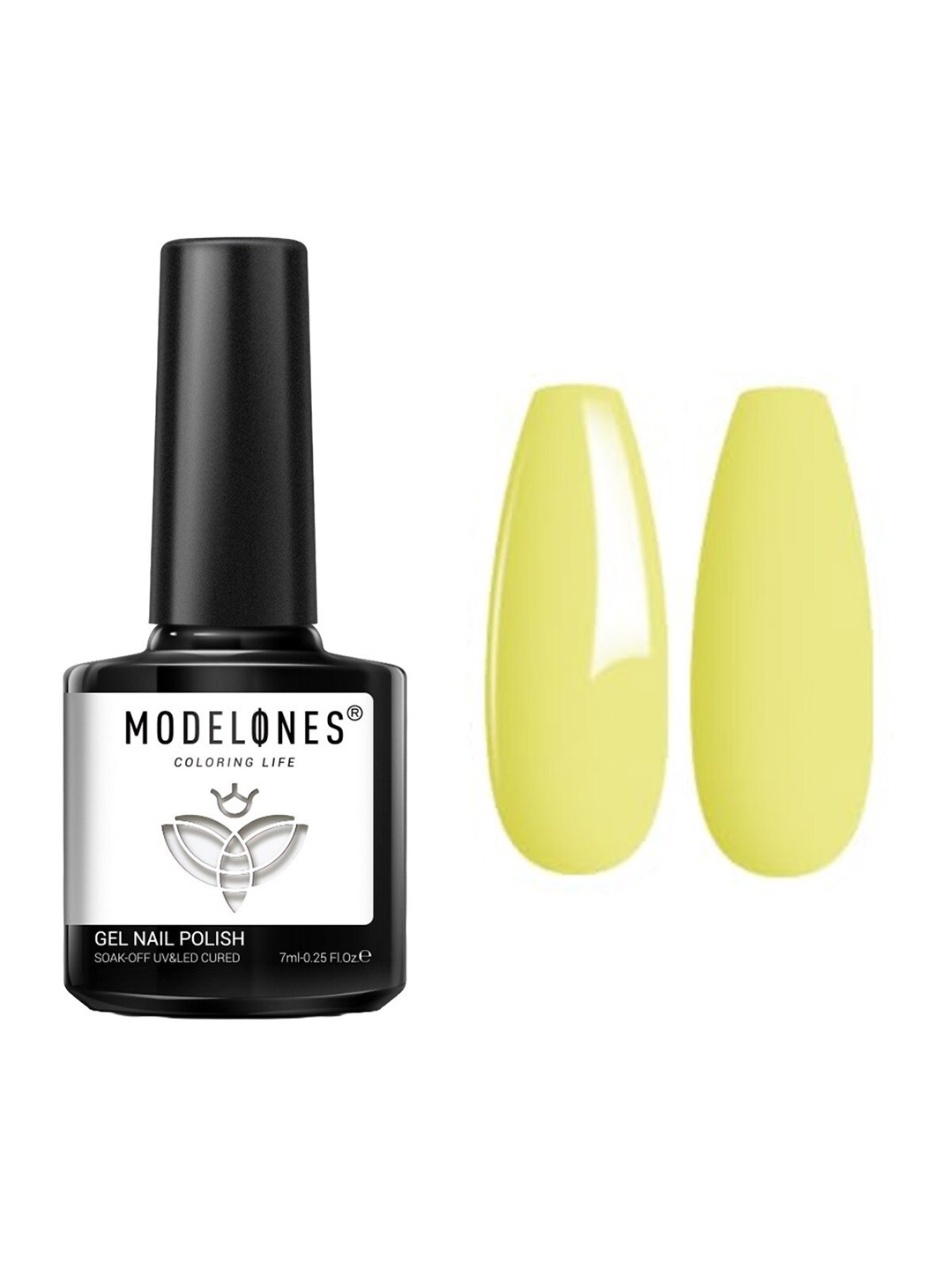 

Modelones Coloring Life Gel UV Nail Polish - 7 ml - MD 1779, Yellow