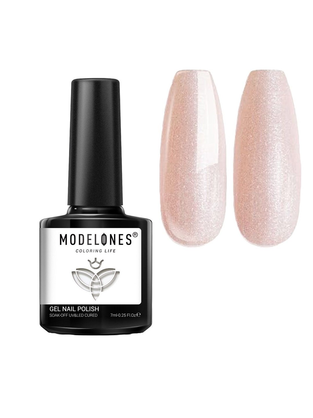 

Modelones Coloring Life Soak Off UV & LED Cured Gel Nail Polish 7ml - Shade MD1752, Pink