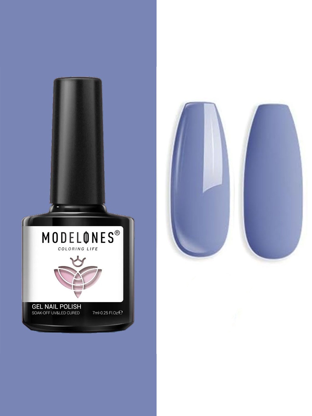 

Modelones Coloring Life UV & LED Soak Off Gel Nail Polish - 7ml - MD-0738, Blue