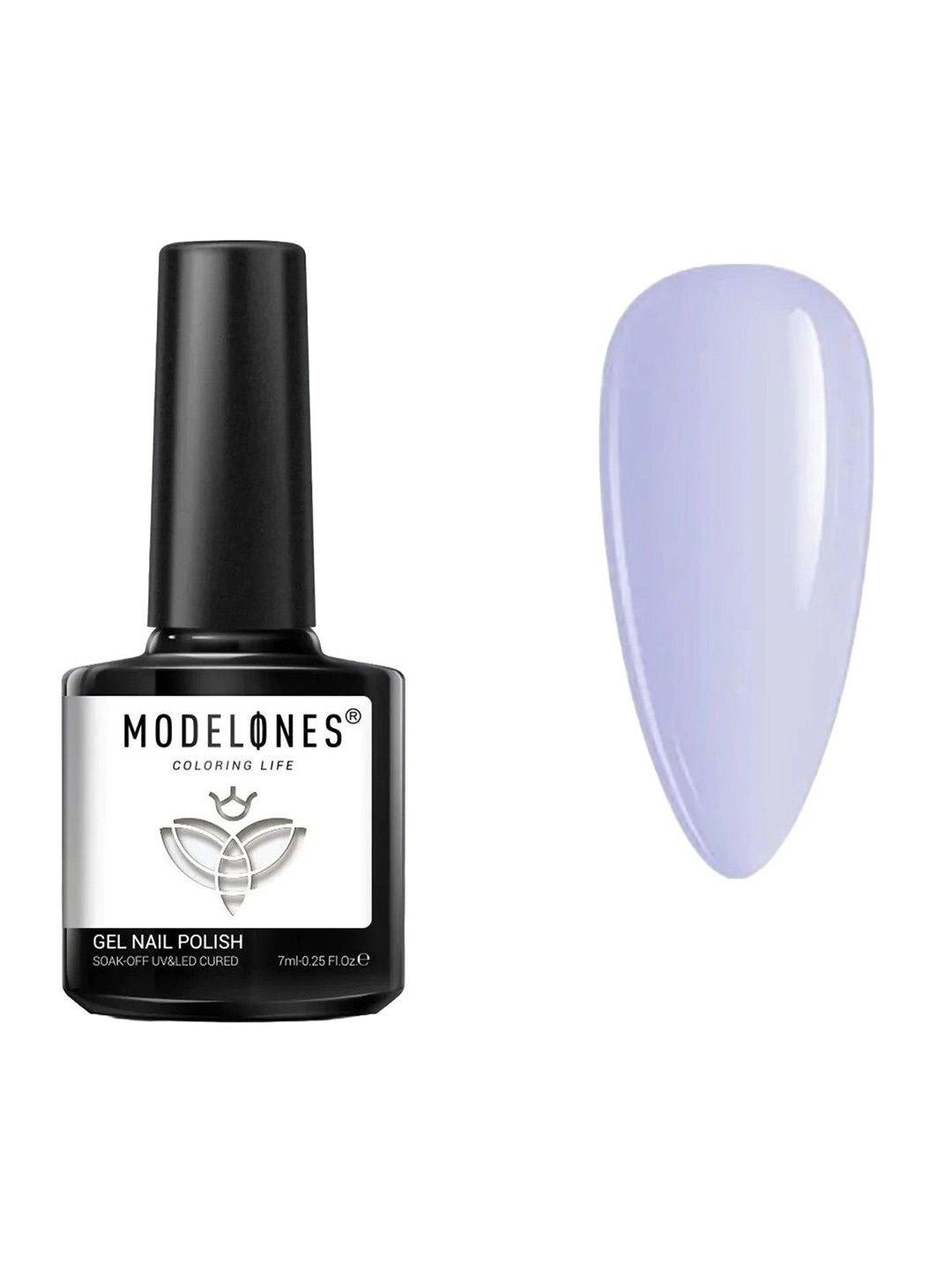 Modelones Coloring Life Soak-Off UV&LED Cured Gel Nail Polish 7 ml - MD-0798, Blue