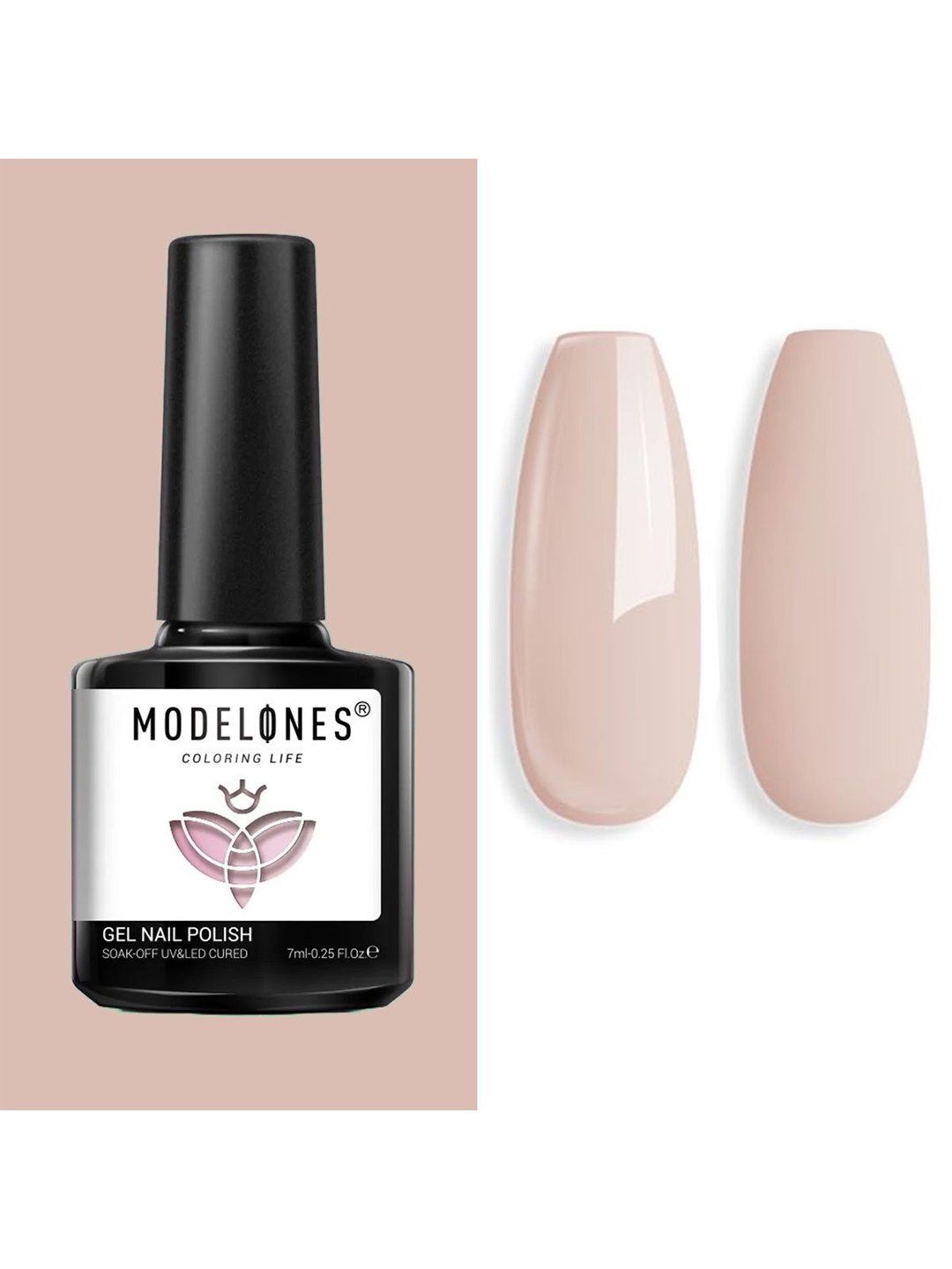 

Modelones Inspire Soak Off UV & LED Gel Nail Polish 7ml - Shade 1897, Nude