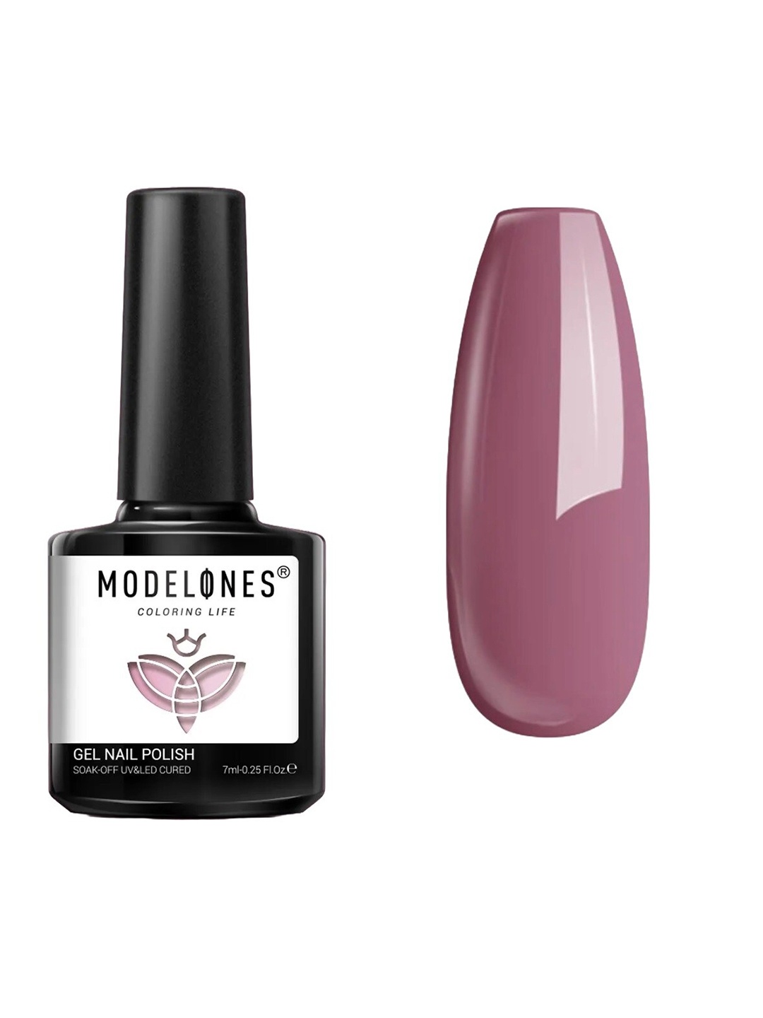 

Modelones Coloring Life Soak-Off UV&LED Cured Gel Nail Polish 7 ml - MD-0746, Mauve