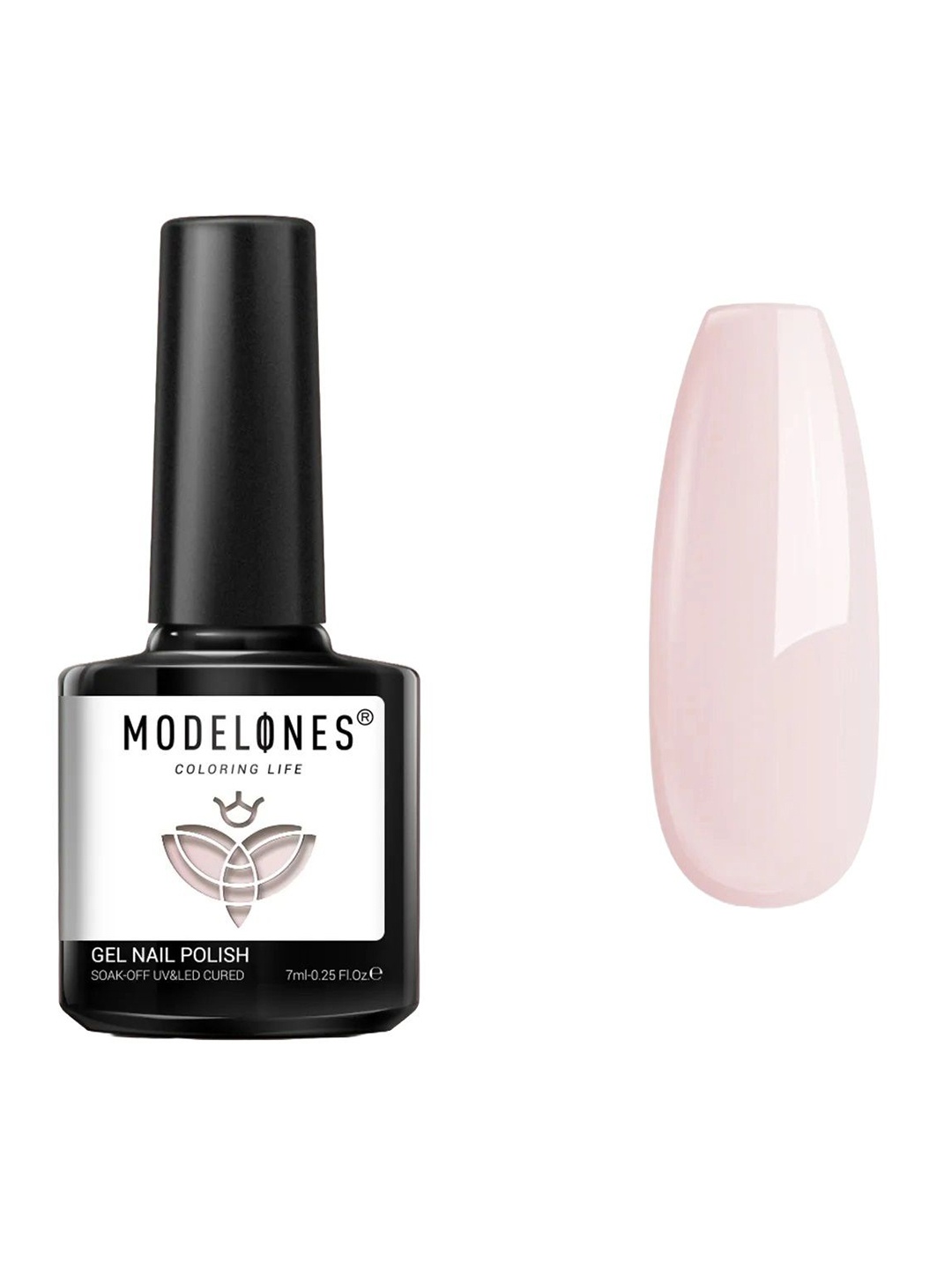 

Modelones Coloring Life Soak-Off UV&LED Cured Gel Nail Polish 7 ml - MD-0802, Pink