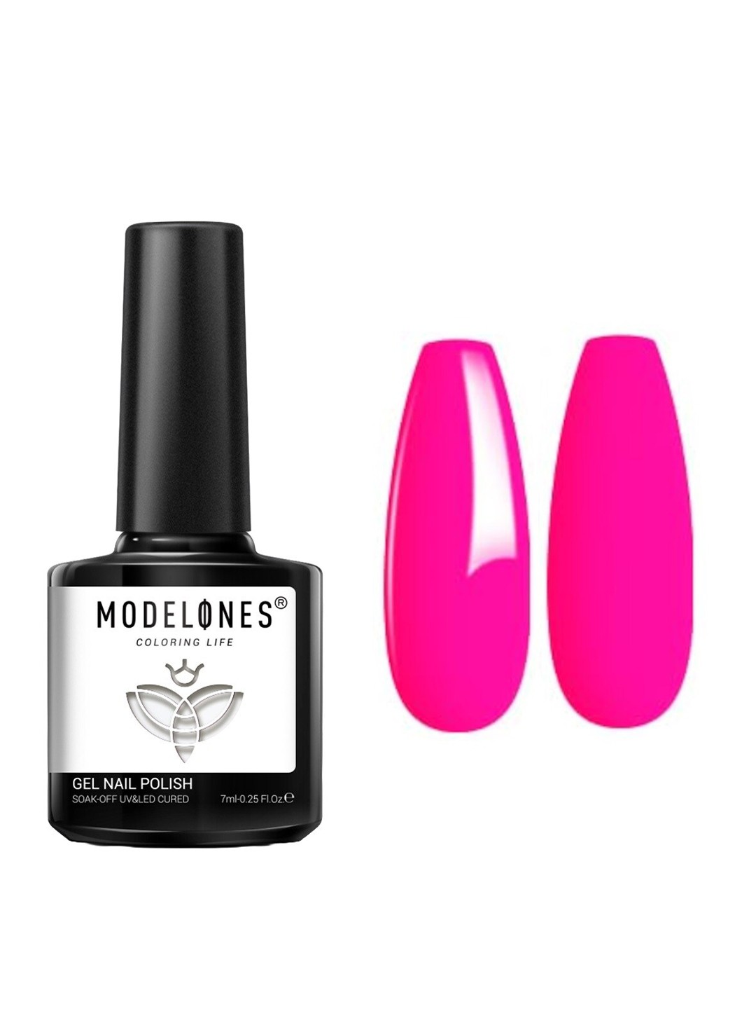 

Modelones Inspire Soak Off UV & LED Gel Nail Polish 7ml - Shade 0774, Pink