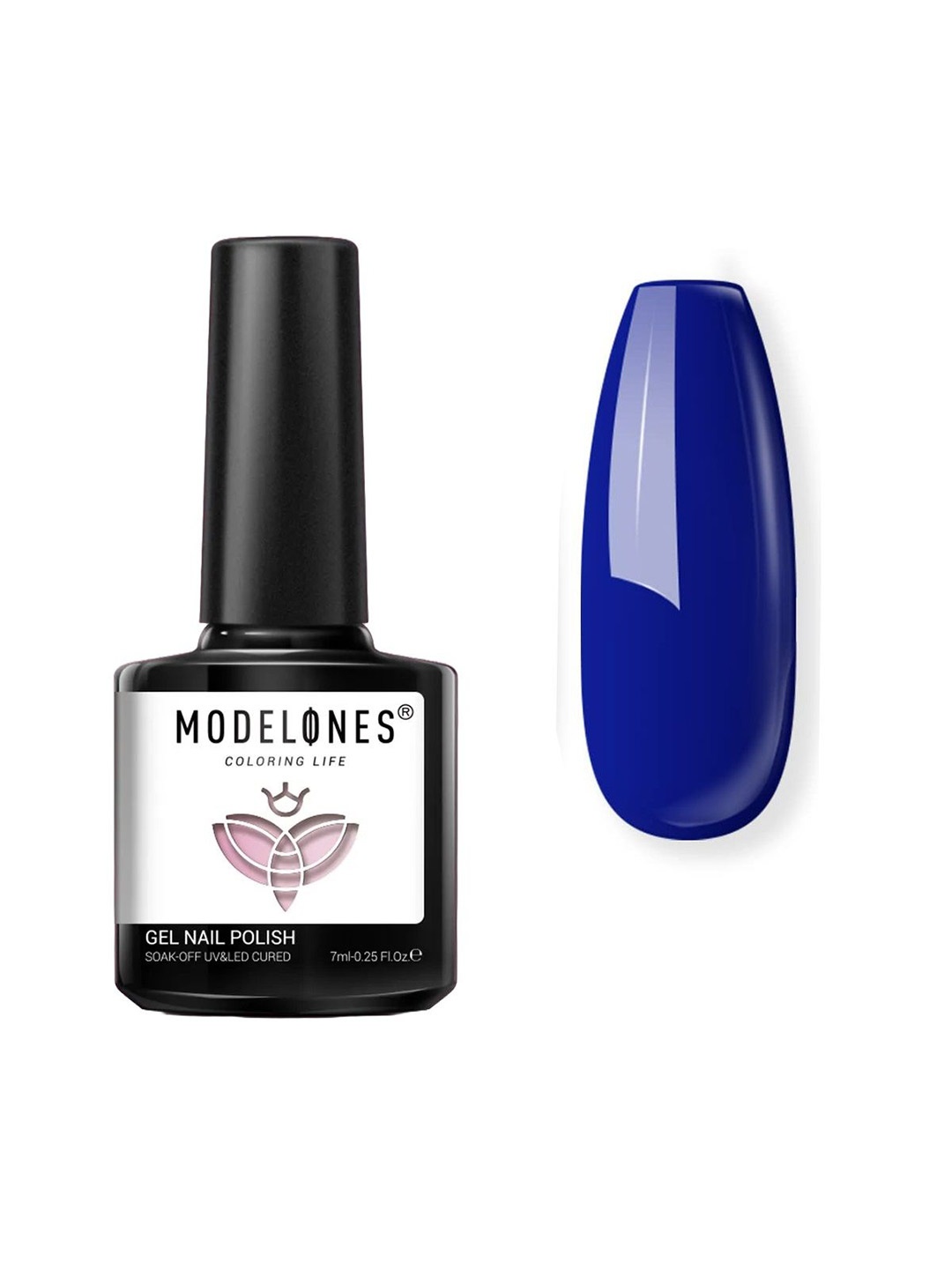 

Modelones Coloring Life Soak Off UV & LED Cured Gel Nail Polish 7ml - MD-0775, Blue