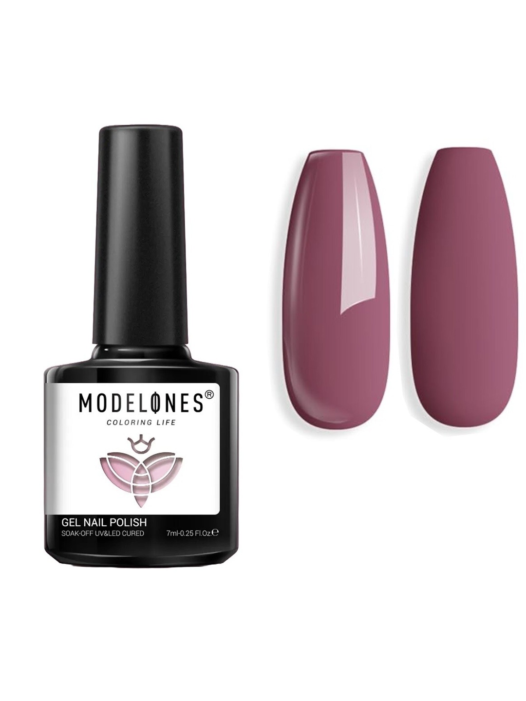 

Modelones Inspire Soak Off UV & LED Gel Nail Polish 7ml - Shade 0998, Burgundy