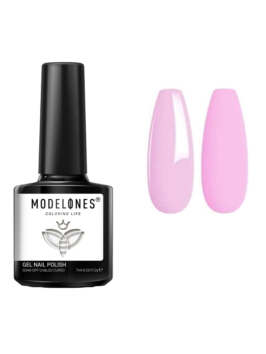 

Modelones Inspire Soak Off UV & LED Gel Nail Polish 7ml - Shade 1017, Pink