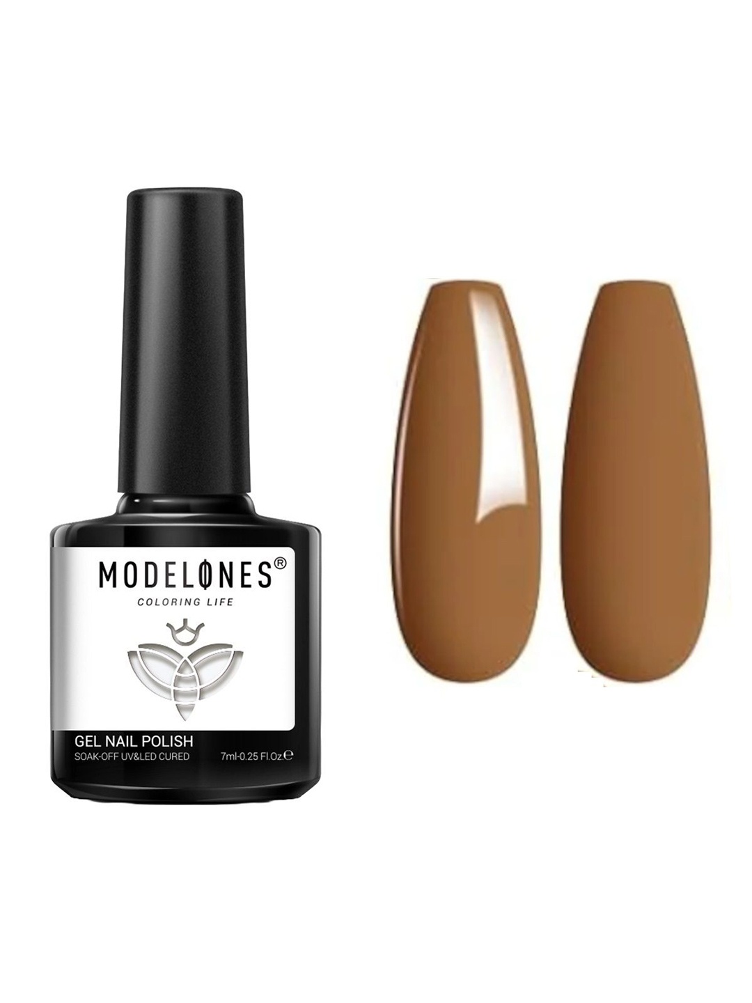 

Modelones Coloring Life UV & LED Soak Off Gel Nail Polish - 7ml -MD-0938, Brown