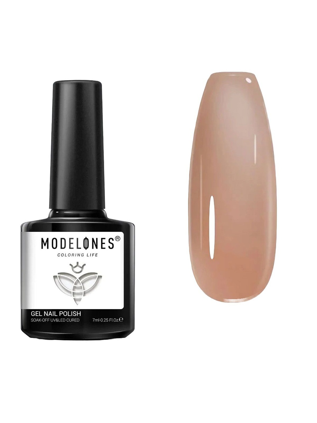 

Modelones Inspire Soak Off UV & LED Gel Nail Polish 7ml - Shade 1377, Brown