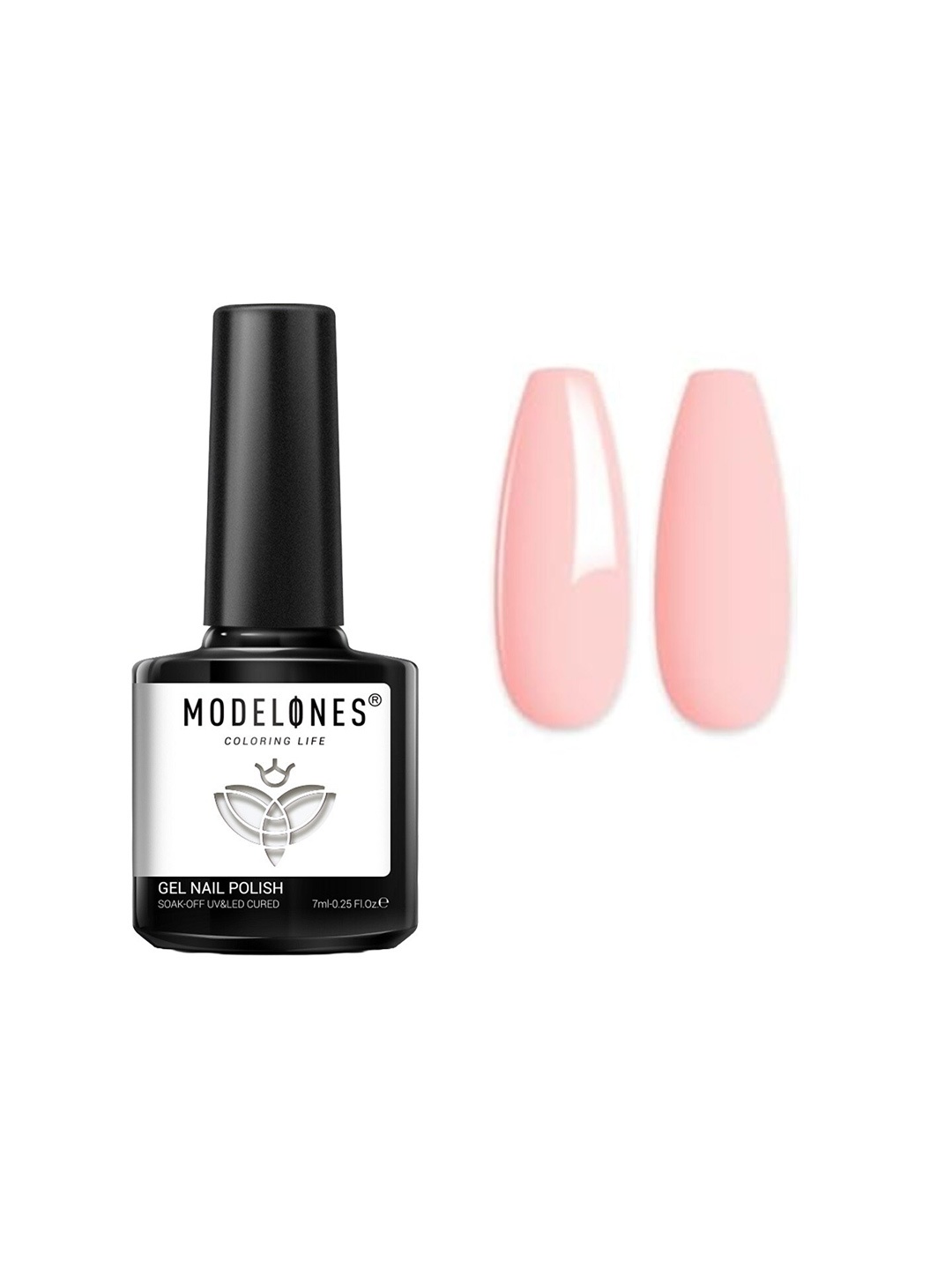 

Modelones Coloring Life Soak-Off UV&LED Cured Gel Nail Polish 7 ml - MD-1563, Peach