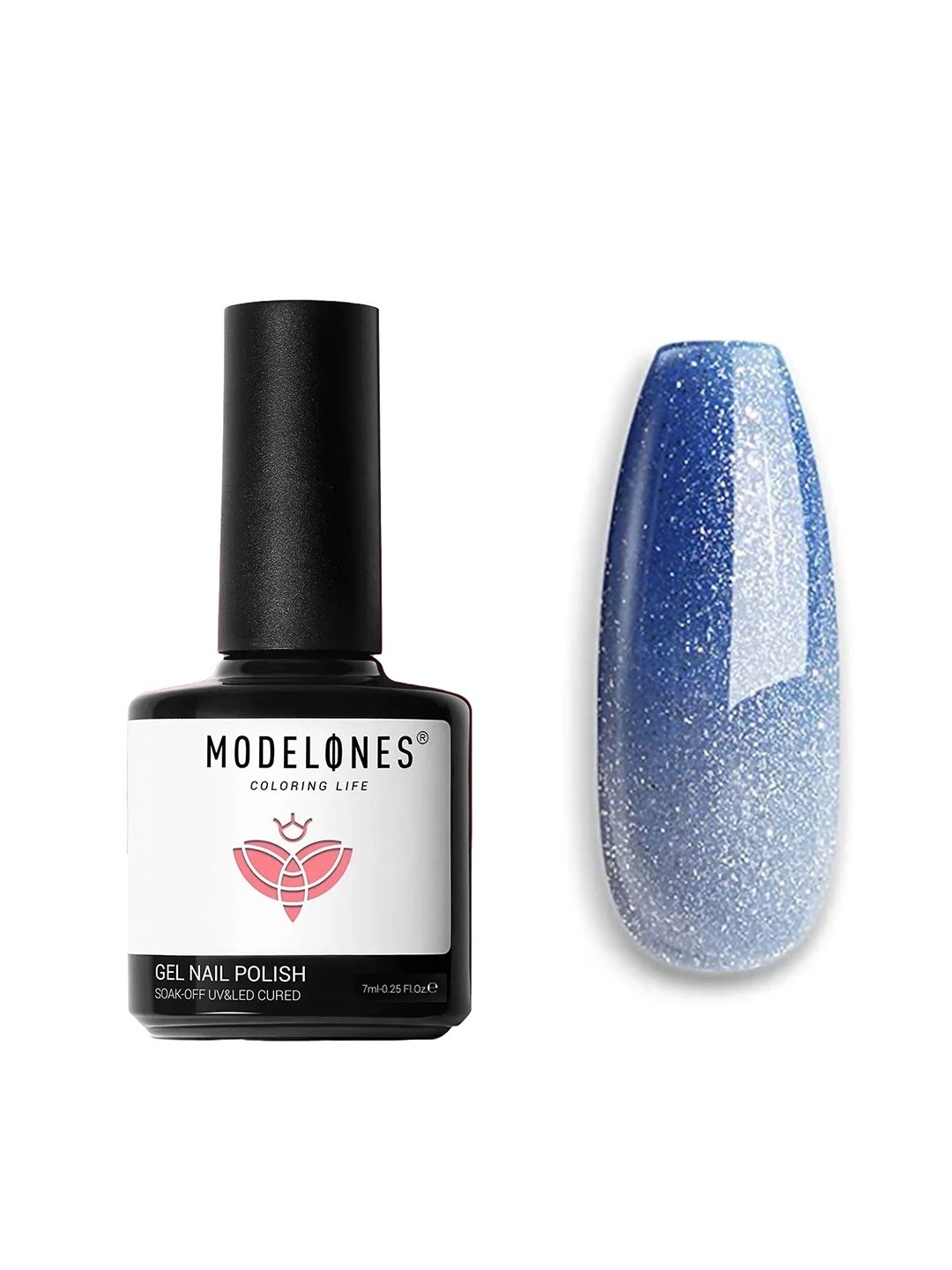 

Modelones Inspire Soak Off UV & LED Gel Nail Polish 7ml - Shade 1066, Blue