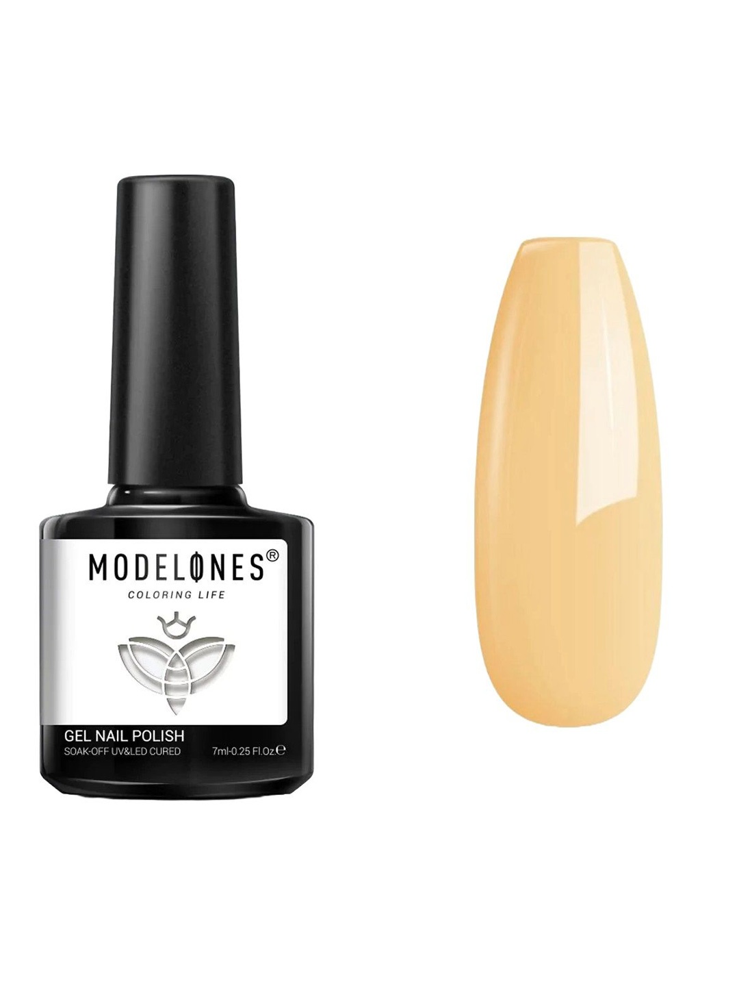 

Modelones Inspire Soak Off UV & LED Gel Nail Polish 7ml - Shade 1488, Yellow