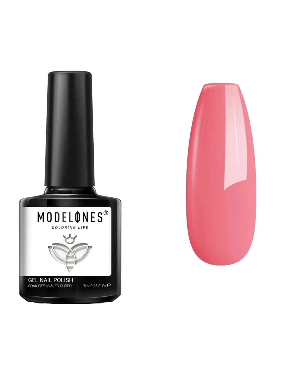 

Modelones Coloring Life Soak-Off UV&LED Cured Gel Nail Polish 7 ml - MD-1249, Pink