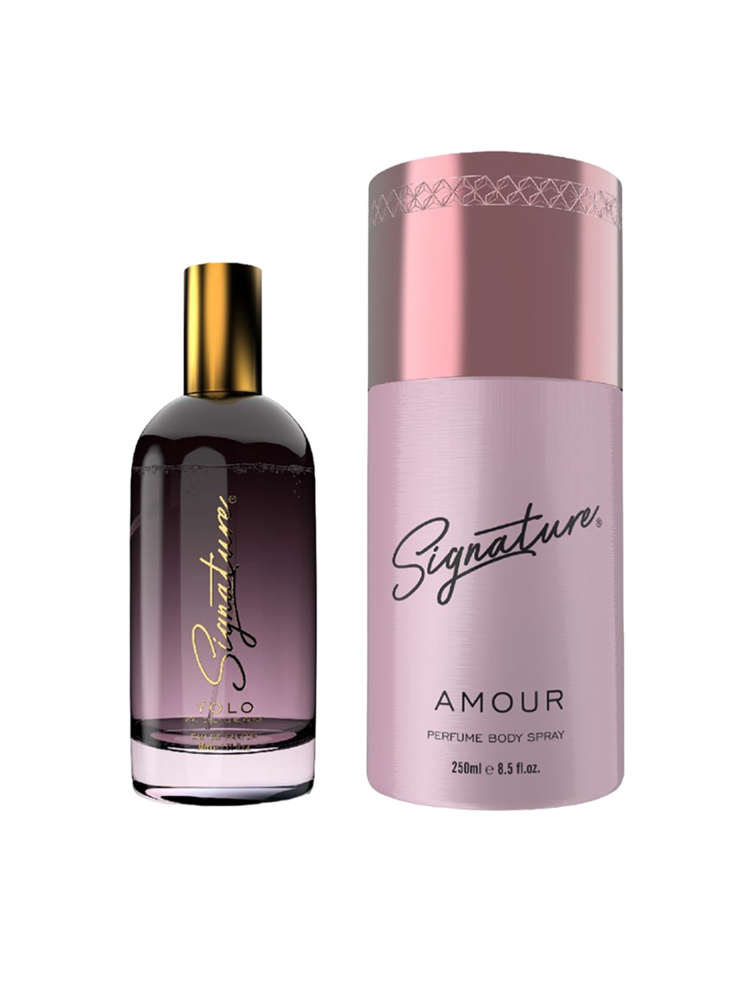 

Signature Set of Amour Deodorant Body Spray 240 g + YOLO EDP 30ml, Lavender
